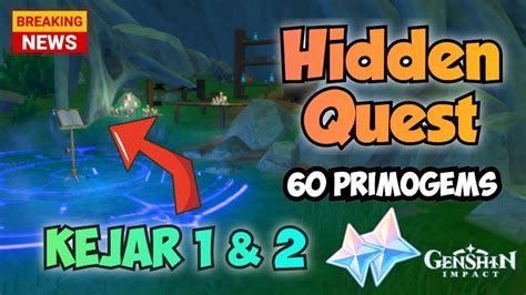 Hidden Quest Kejar Total Primogems Genshin Impact Youtube