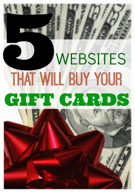 5 Websites That Will Buy Gift Cards for Cash - What Mommy Does