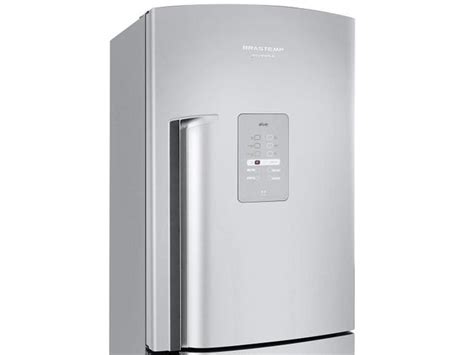 Geladeira Refrigerador Brastemp Frost Free Duplex L Inox Inverse