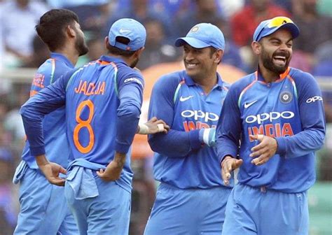 Watch Rohit Sharma Ms Dhoni Turn Whimsical As Virat Kohli And Co