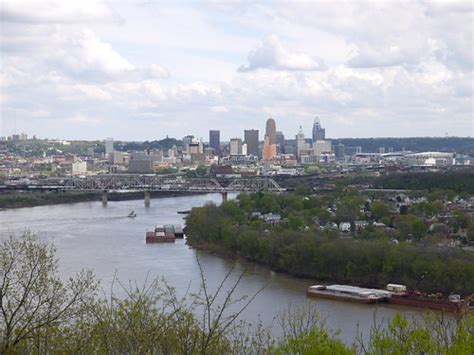 Mt Echo Park View Of Downtown Cincinnati From Mt Echo Pa Travis