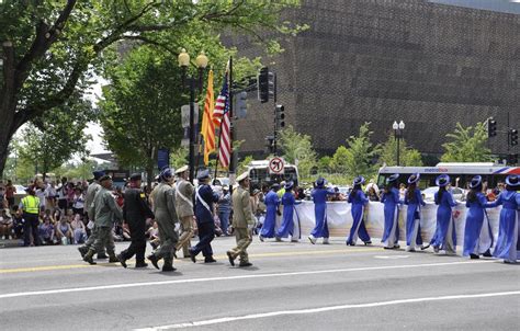 Washington DC, July 4th 2017: Americans in the 4th July Parade from ...