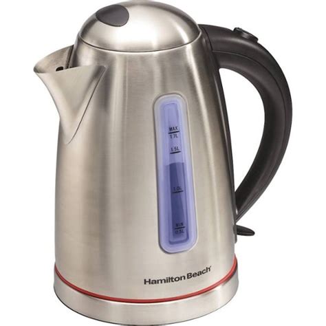 Hamilton Beach L Electric Kettle Stainless Steel Best Buy