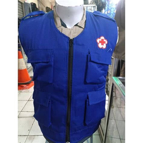 Jual Rompi Pmr Rompi Pmi Biru Shopee Indonesia