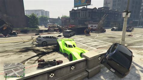 One of my favorite spots for Vigilante fun. : r/gtaonline