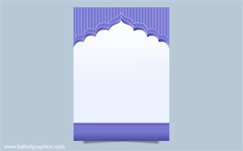 Arabic Purple Madrasa Background Islamic Post Twibbon Design Social