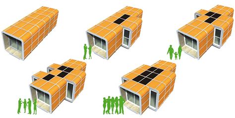 Modular housing concept boasts 64 possible combinations