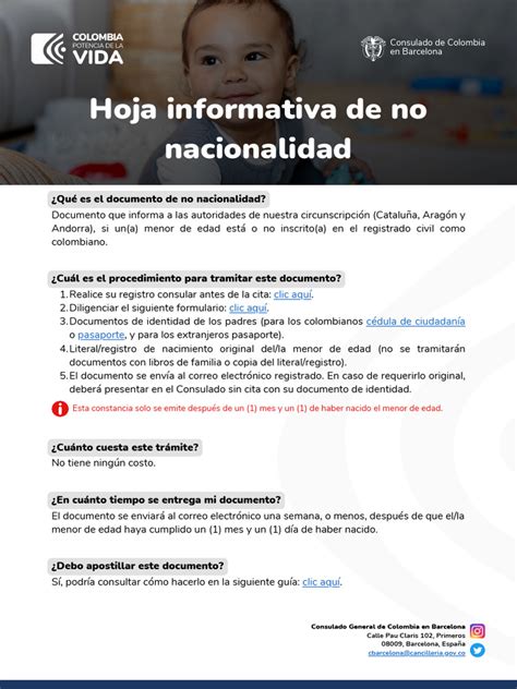 05 1 Hoja Informativa De No Nacionalidad Pdf