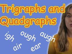 Trigraphs and Quadgraphs Explained | Phonics | Teaching Resources