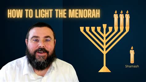 How To Light The Hanukkah Menorah Simple Short Instructions Youtube