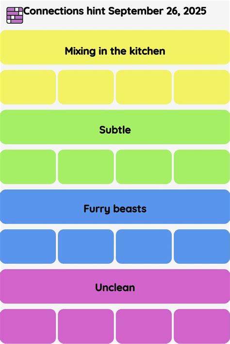 Connections hint Mashable today October 15, 2025