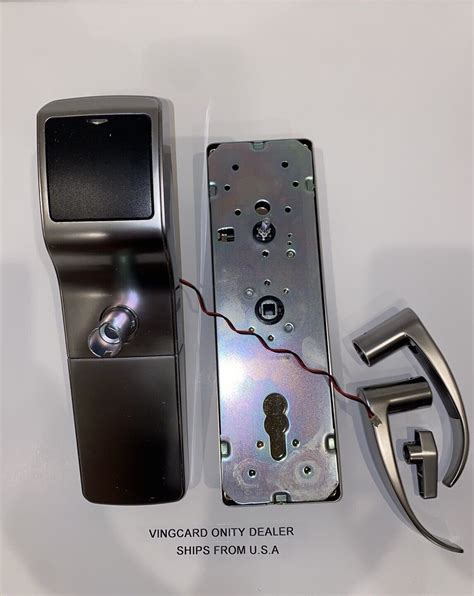 Onity Trillium Lock Rfid 626 Ansi Chrome Finish With Bluetooth Board