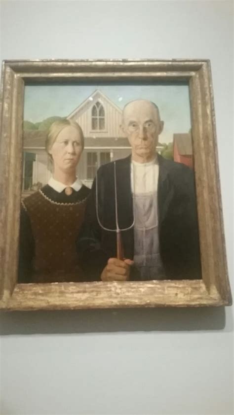 Grant Wood American Gothic 1930 American Gothic Grant Wood American