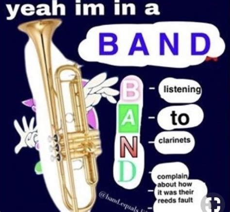 Literally Me Exactly Im A Trumpet And This Is My Life Band Jokes