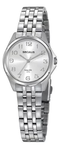 Relogio Seculus Feminino Prata Pequeno 20866l0svna3 MercadoLivre