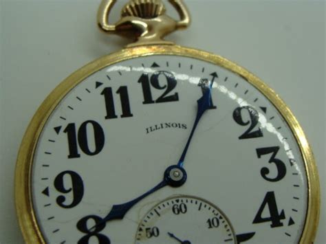 Illinois Sangamo Special 23 Jewel Motor Barrel Railroad Pocket Watch