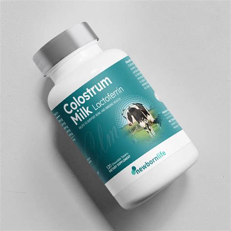 Nz Colostrum Milk Lactoferrin 120tablets Newborn Life