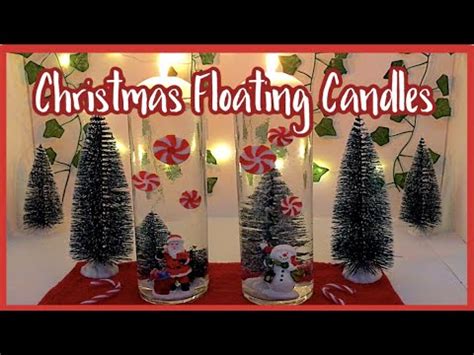 Floating Candles Decorative Christmas Floating Candles Diy Youtube