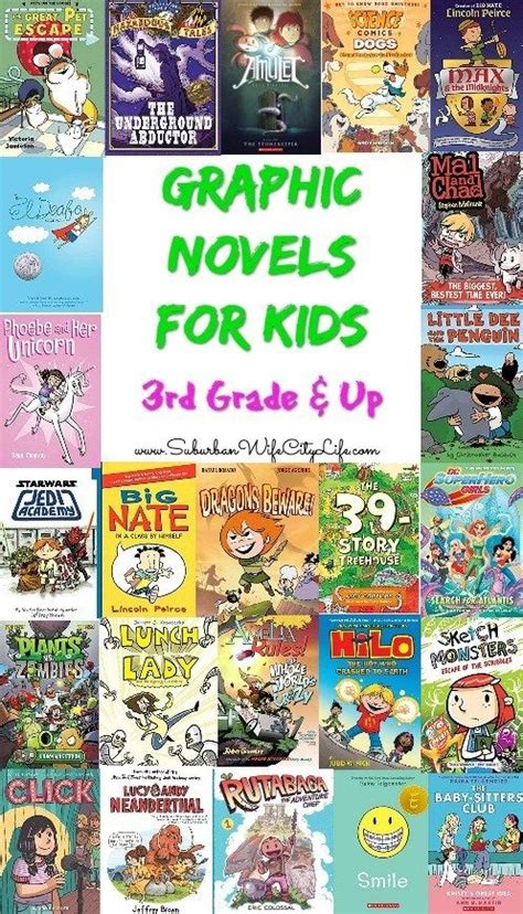 Graphic Novels for Kids: Kindergarten - 3rd graders | Graphic novel ...