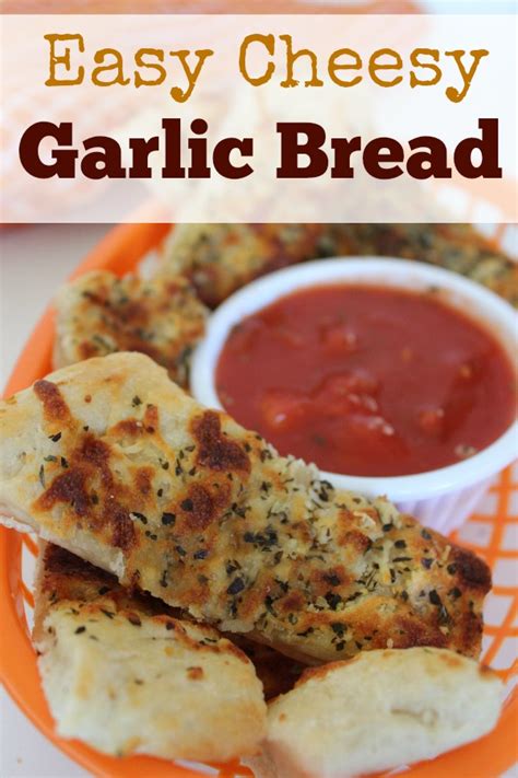 Easy Cheesy Garlic Bread Bargainbriana