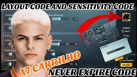 A7 CARRILHO NEW SENSITIVITY CODE 2022 CARRILHO CONTROL CODE