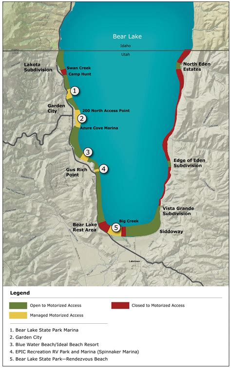 Bear Lake Rules and Information | Utah DNR – FFSL (Forestry, Fire and State Lands)