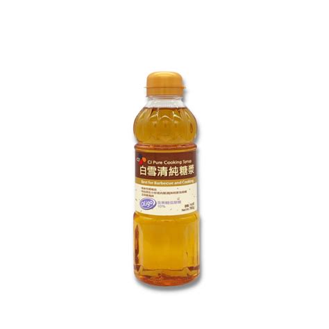 Y093-07 白雪牌CJ清純糖漿(700克) CJ PURE COOKING SYRUP (700Grams) - 7-Style ...