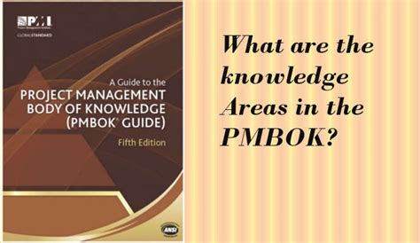 PMBOK Knowledge Areas DasarpAI