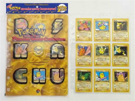 Pokemon Pikachu World Collection Brand New Sealed 2000