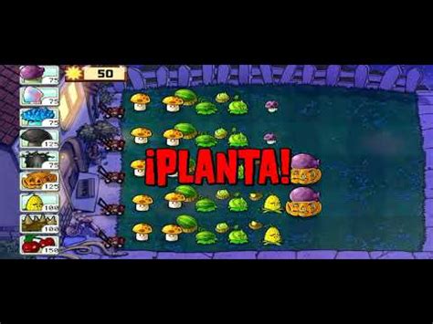 Plantas Vs Zombies Supervivencia Noche Youtube