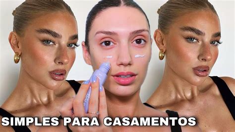 Maquiagem F Cil E Clean Para Casamentos A Tarde Make De Bonita Pra