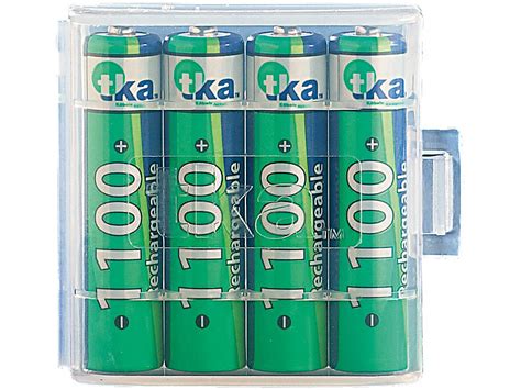 Tka Aaa Accu 4er Set Nimh Akkus Typ Aaa Micro 1 100 Mah Mit