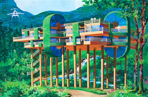 A North Korean Architect Imagined The Future, And It's Crazy/Beautiful ...