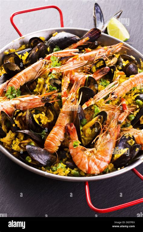 Paella Stock Photo Royalty Free Image 62010114 Alamy