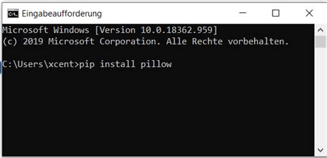 How To Install Pillow Python Windows