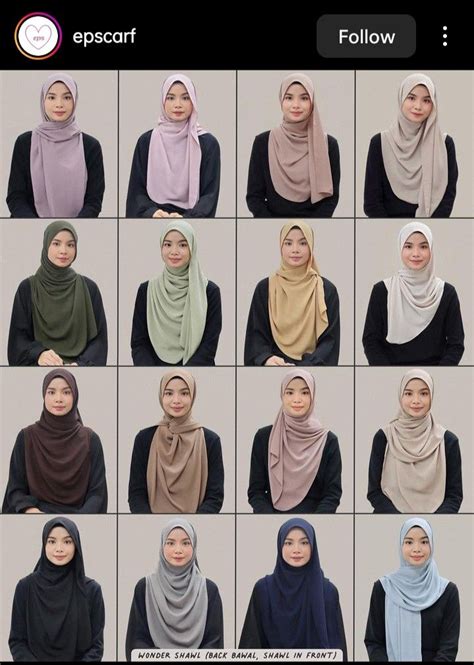 Pin Oleh 🎀 Di Outfit Inspo Tutorial Hijab Mudah Gaya Hijab Pakaian