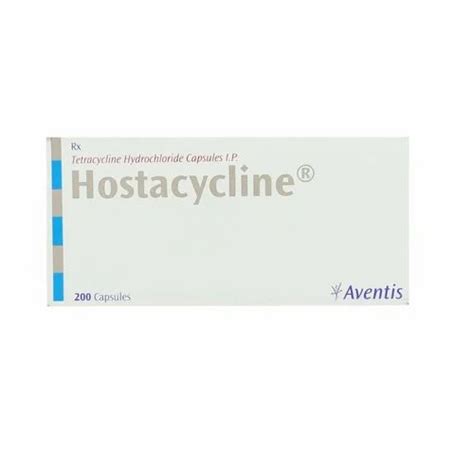 Hostacycline Mg Tetracycline Hydrochloride Capsules At Rs Stripe