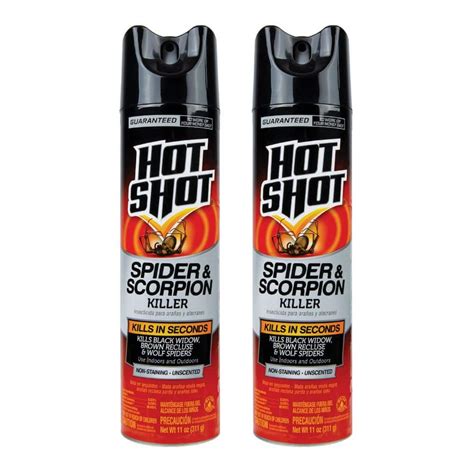 Hot Shot 11 Oz Spider And Scorpion Insect Killer Aerosol Spray Multi