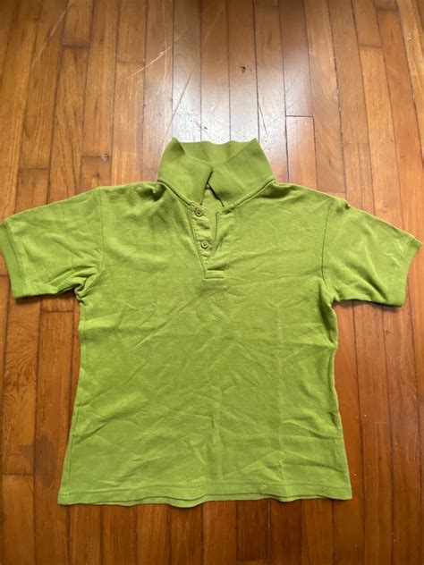 Green polo shirt, Women's Fashion, Tops, Shirts on Carousell