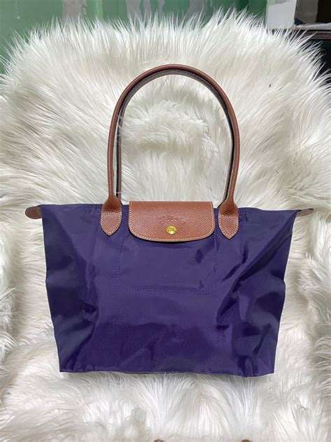 Tas Longchamp Original Longchamp Le Pliage Classic Slh Purple On Carousell