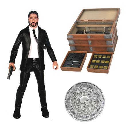 John Wick Deluxe Action Figure Set Inch Diamond Select Toys