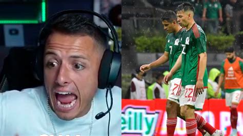 Chicharito lanza críticas contra la afición de la Selección Mexicana