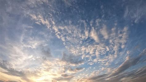 The Evening Cloudy Sky. Dramatic Sky Stock Photo - Image of summer ...