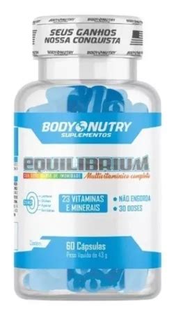 Equilibrium Multivitaminico Capsulas Body Nutry Life Supplementos