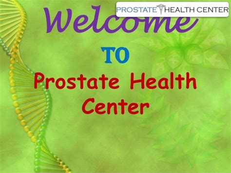 Prostate Health Center