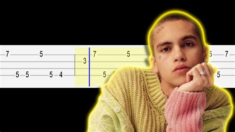 Dominic Fike Elliots Song Easy Ukulele Tabs Tutorial Youtube