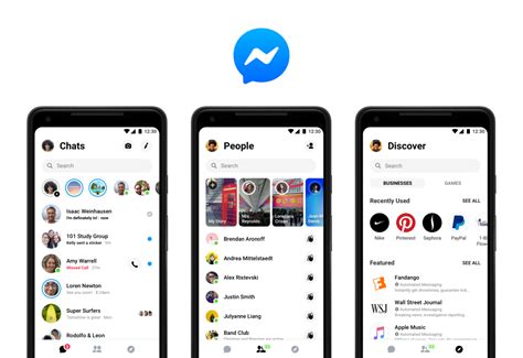 [Update: Rolling out] Facebook shows off "simpler" Messenger redesign ...