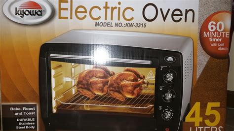 KYOWA ELECTRIC OVEN 3315 UNBOXING YouTube