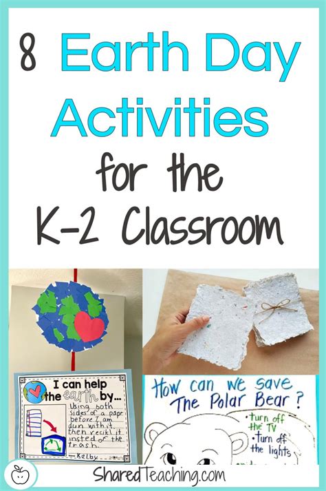 Earth Day Activities for the Classroom - Shared Teaching