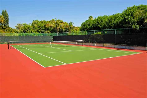 Cost To Resurface Or Repair A Tennis Court